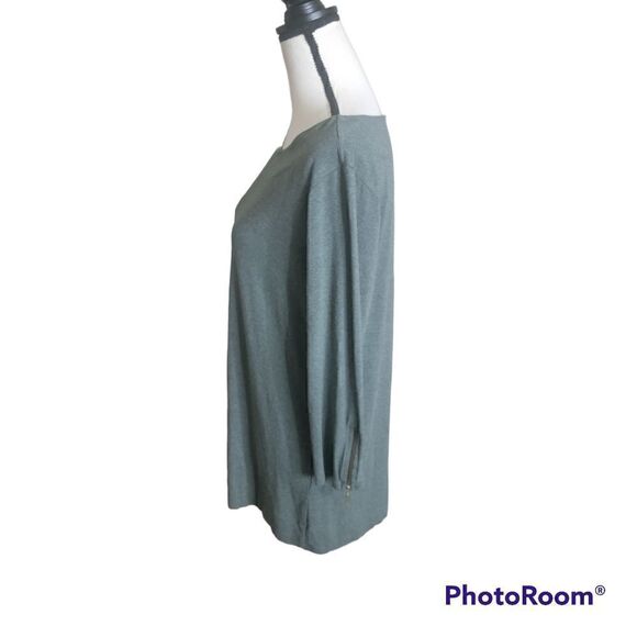 Soft Surroundings Tunic with Zipper Detail on the Arms. Size L. - Picture 2 of 7